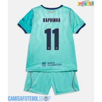 Camisa de time de futebol Barcelona Raphinha Belloli #11 Replicas 3º Equipamento Infantil 2026-27 Manga Curta (+ Calças curtas)
